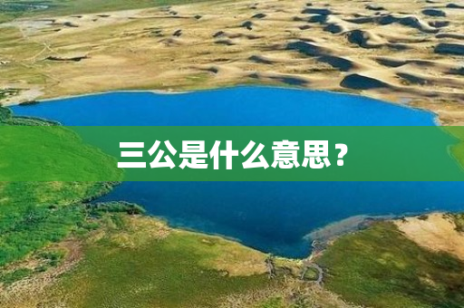 三公是什么意思？