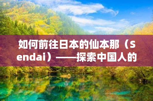 如何前往日本的仙本那（Sendai）——探索中国人的最佳路线