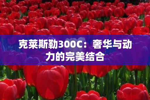 克莱斯勒300C：奢华与动力的完美结合