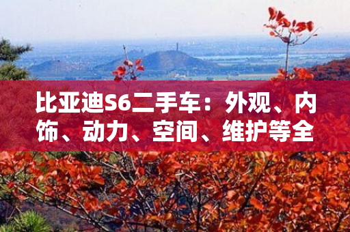 比亚迪S6二手车：外观、内饰、动力、空间、维护等全方位详解