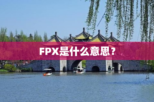 FPX是什么意思？