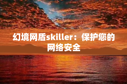 幻境网盾skiller：保护您的网络安全