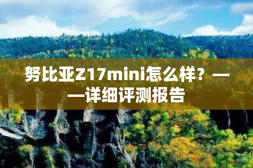 努比亚Z17mini怎么样？——详细评测报告