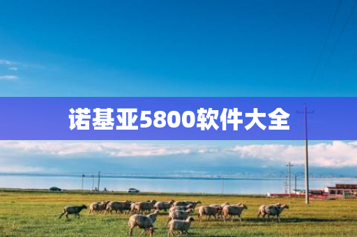 诺基亚5800软件大全