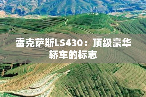 雷克萨斯LS430：顶级豪华轿车的标志