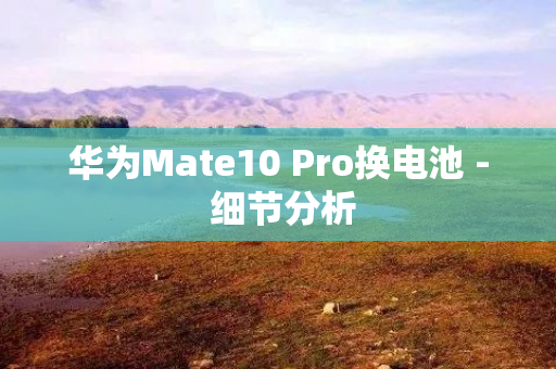 华为Mate10 Pro换电池 - 细节分析