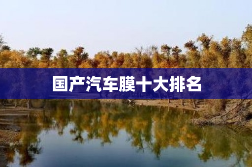 国产汽车膜十大排名