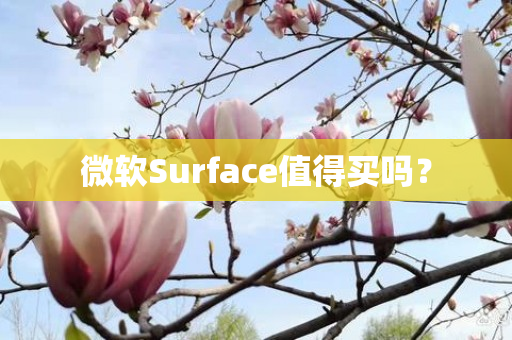 微软Surface值得买吗？