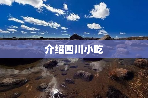 介绍四川小吃