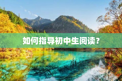 如何指导初中生阅读？